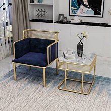 北歐鐵藝單人沙發椅輕奢復古懶人沙發客廳臥室陽臺布藝休閒椅 歷史價格詳細信息