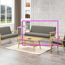 阿加莎三人座灰色布沙發【阿玉的家2025】(免運費)促銷價13600元 歷史價格詳細信息