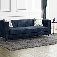 阿加莎三人座灰色布沙發【阿玉的家2025】(免運費)促銷價13600元 歷史價格詳細信息