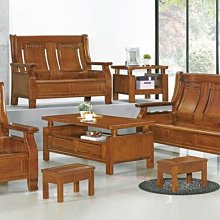 實木沙發組 大茶几 小茶几 三人座 單人座2個 二手 歷史價格詳細信息