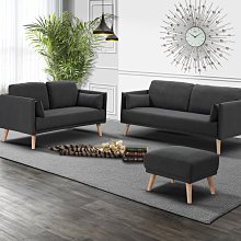 鴻宇傢俱~(RA)220-3露意絲三人座灰色布沙發-圖中間 此為R系列產品可另享折扣 歷史價格詳細信息