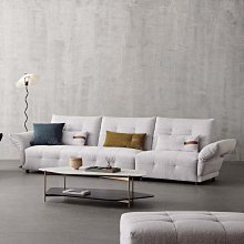 【在地人傢俱】23 吉祥購-瑞典灰色布面實木腳1人/一人/單人位沙發 JX432-6 歷史價格詳細信息