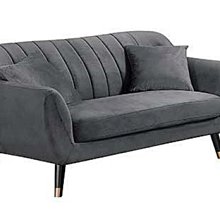 【啟暘傢俱】ZZ 243-2吉泰二人座灰色布沙發 歷史價格詳細信息