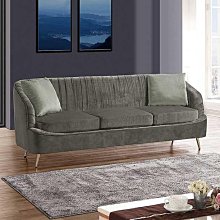 【啟暘傢俱】ZZ 243-2吉泰二人座灰色布沙發 歷史價格詳細信息