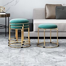 下殺-凳子家用圓凳儲物凳客廳沙發腳凳網紅懶人創意化妝凳布藝換鞋凳 歷史價格詳細信息