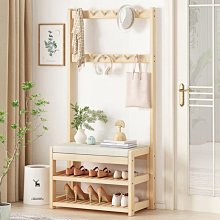 實木多功能腳凳鞋凳創意置物架花架 歷史價格詳細信息