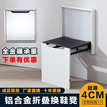 折疊換鞋凳壁掛式隱藏穿鞋凳進門走廊小戶型壁凳省空間掛墻帶扶手- 歷史價格詳細信息