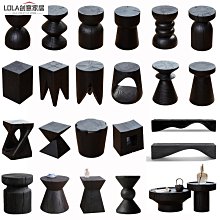 實木墩子碳化黑色侘寂原木凳子民宿邊角幾擺件木樁根雕矮凳換 凳 歷史價格詳細信息