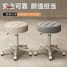 美容院專用靠背椅子美容凳子升降滑輪美發美甲師理髮店大工椅家用 歷史價格詳細信息