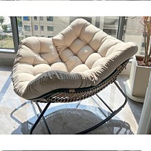 【綿綿】懶人搖椅沙發可躺可睡搖搖椅成年人躺椅客廳陽可坐單人休閒藤椅 價格比較,價格查詢,歷史價格詳細信息