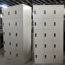 (W90*D51.5*H179cm)15人衣櫃(黑色烤漆)、三排15門置物櫃…隱藏式後鈕設計，更加整齊美觀~可訂色 歷史價格詳細信息