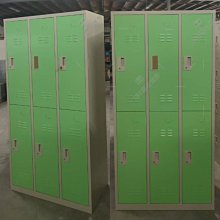 (W90*D51.5*H179cm)15人衣櫃(黑色烤漆)、三排15門置物櫃…隱藏式後鈕設計，更加整齊美觀~可訂色 歷史價格詳細信息