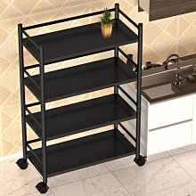 廚房置物架多層落地微波爐架3層4層實木收納烤箱架儲物調味罐架楠竹 歷史價格詳細信息