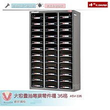 【樹德】A5V-324 24格 抽屜零件櫃 裝潢水電維修汽車耗材電子3C包膜精密車床電器 歷史價格詳細信息