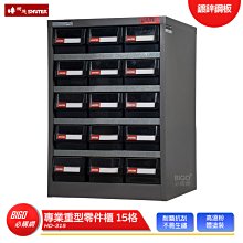 樹德SHUTER 零件櫃 15格 HD-515 零件箱 零件收納櫃 抽屜分類整理櫃 置物箱 收納盒 整理箱 小物收納 歷史價格詳細信息