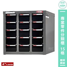 SHUTER樹德 A8-315 專業零件分類櫃 15格抽屜 零物件分類 整理櫃 整理 工作櫃 分類櫃 收納櫃 零件分類櫃 歷史價格詳細信息