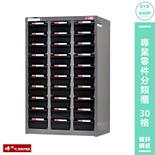 樹德SHUTER 專業零件分類櫃 ST2-330 30格抽屜 零物件分類 整理櫃 零件分類櫃 收納櫃 工作櫃 分類櫃 歷史價格詳細信息