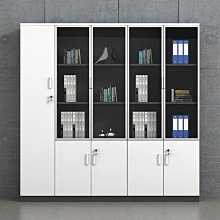 辦公室現代老板書柜文件柜木質檔案資料柜帶鎖玻璃柜子*特價 價格比較,價格查詢,歷史價格詳細信息