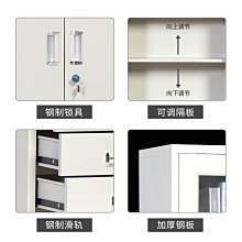 辦公室書柜文件柜鐵皮資料檔案柜玻璃門簡約憑證雙門柜落地帶  露天市集  全台最大的網路購物市集 歷史價格詳細信息