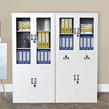 鋼制辦公室鐵皮文件櫃財務資料檔案櫃帶鎖憑證櫃抽屜矮櫃儲物櫃子 歷史價格詳細信息