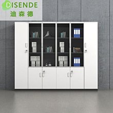 文件櫃木質帶鎖資料柜子檔案櫃辦公儲物櫃板式辦公室書櫃帶玻 歷史價格詳細信息