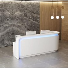 公司前台接待台簡約現代收銀台3米大氣迎賓台板式咨詢台辦公家具~告白氣球【大件請下標宅配或者郵局】 歷史價格詳細信息