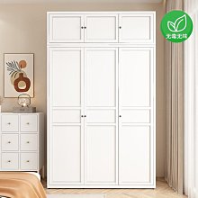 推拉門衣櫃輕奢法式奶油風一門到頂簡約滑門移門實木臥室柜子 歷史價格詳細信息