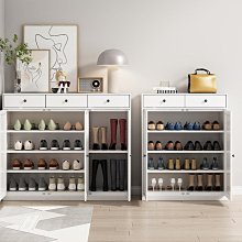 家用入戶門口鞋櫃(大容量翻鬥玄關櫃子 超窄一體儲物收納櫃 簡易鞋架子) 歷史價格詳細信息