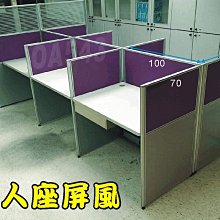 【OA543二手辦公家具】二手122藍色屏風，二至十人座可拆買，750元起/片 歷史價格詳細信息
