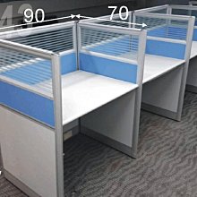 【OA543二手辦公家具】二手122藍色屏風，二至十人座可拆買，750元起/片 歷史價格詳細信息