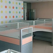 桃園國際二手貨中心---140*160*102cm  辦公屏風  OA屏風  OA隔板  7字型屏風  {{可依客人現場規劃設計.歡迎詢問}} 歷史價格詳細信息