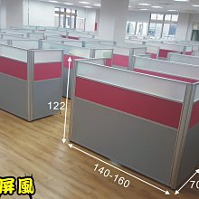 【OA543二手辦公家具】二手122藍色屏風，二至十人座可拆買，750元起/片 歷史價格詳細信息