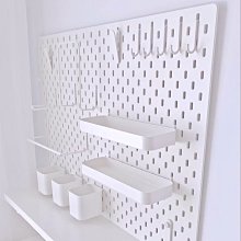 適用于宜家洞洞板配件掛鉤 ikea通用同款免打孔墻上置物架收納墻~熱賣款！-規格不用 價格不同~特價 價格比較,價格查詢,歷史價格詳細信息