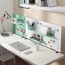 洞洞板免打孔辦公桌面收納放置款洞洞板臥室格子間屏風掛洞洞板 歷史價格詳細信息