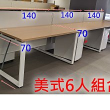 【漢興/土城/二手OA辦公家具】  美式空間擺設 120*120工作站  設計師最愛 漂亮多功能人會議桌 歷史價格詳細信息