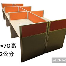 桃園國際二手貨中心---140*160*102cm  辦公屏風  OA屏風  OA隔板  7字型屏風  {{可依客人現場規劃設計.歡迎詢問}} 歷史價格詳細信息