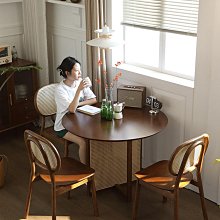 北歐簡約實木餐桌小戶型家用客廳飯桌酒店飯桌民宿餐廳桌椅組合 歷史價格詳細信息