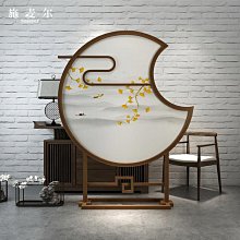 新中式屏風隔斷客廳房間隔斷板自裝小戶型隔斷神器實木玄關屏風熱心小賣家 歷史價格詳細信息