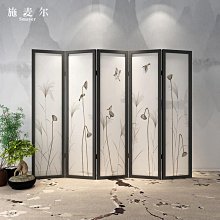 實木屏風玄關隔斷裝飾客廳臥室辦公店中式半透明紗桂林山水座屏~告白氣球【大件請下標宅配或者郵局】 歷史價格詳細信息