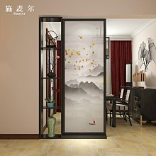 新中式實木屏風隔斷裝飾客廳入戶玄關辦公室錦鯉魚躍龍門半透座屏~告白氣球【大件請下標宅配或者郵局】 歷史價格詳細信息