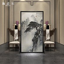 新中式隔斷屏風茶樓國風竹影主題裝飾牆背景茶室竹編圍擋陽臺改甄 歷史價格詳細信息