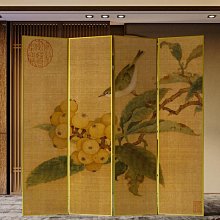 復古風屏風隔斷玄關客廳折疊移動新中式實木網紅房間臥室現代簡約-我們這一家 歷史價格詳細信息