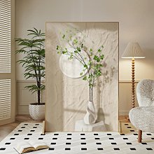 簡約入戶玄關北歐玻璃隔斷柜子輕奢簡約客廳置物裝飾金屬 歷史價格詳細信息