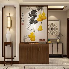現代中式實木屏風玄關隔斷裝飾禪意荷花客廳臥室辦公書房半透座屏~告白氣球【大件請下標宅配或者郵局】 歷史價格詳細信息