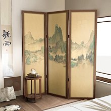 新中式古典湖石實木屏風隔斷客廳玄關裝飾復古茶室家用可定製座屏~匯得利家居行 歷史價格詳細信息