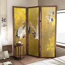 新中式實木屏風隔斷客廳進門遮擋格柵入戶玄關衛生間現代簡約裝飾~沁沁百貨 歷史價格詳細信息