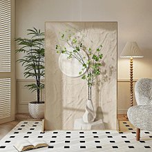 新品上架簡約現代屏風隔斷客廳長虹玻璃酒店遮擋北歐輕奢折疊移動雜志書架~ 歷史價格詳細信息