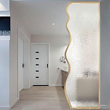 新品上架簡約現代屏風隔斷客廳長虹玻璃酒店遮擋北歐輕奢折疊移動雜志書架~ 歷史價格詳細信息