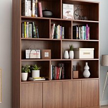 辦公室落地木質收納文件櫃資料櫃檔案簡約書櫃組合板式背景櫃 歷史價格詳細信息