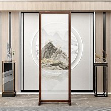 新中式屏風隔斷客廳房間隔斷板自裝小戶型隔斷神器實木玄關屏風熱心小賣家 歷史價格詳細信息